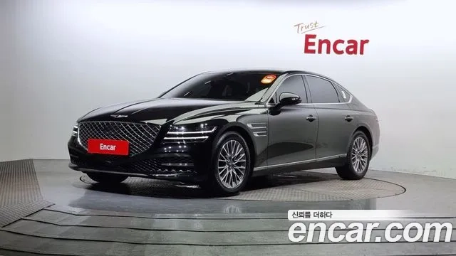 Genesis G80 (RG3) 2021 Черный из Кореи