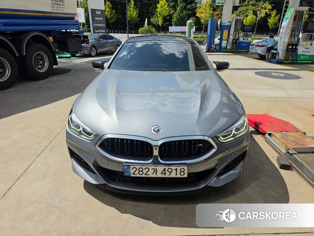 BMW 8 Series (G15) 2022 Серебристо-серый из Кореи