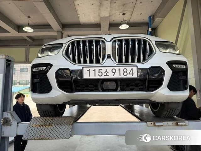 BMW X6 (G06) 2021 Белый из Кореи