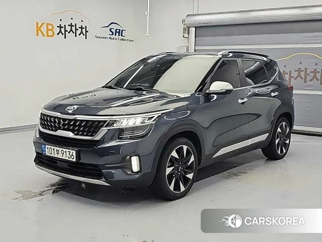 Kia Seltos 2020 Серый из Кореи