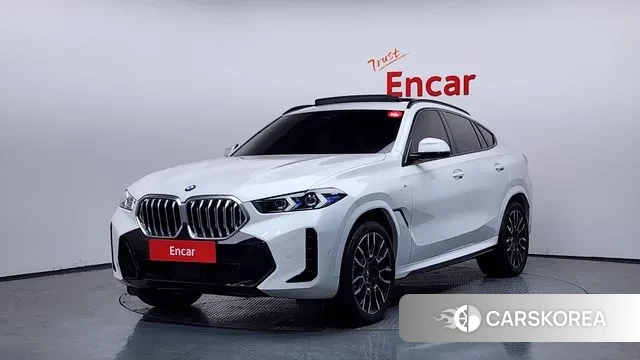 BMW X6 (G06) 2023 Белый из Кореи