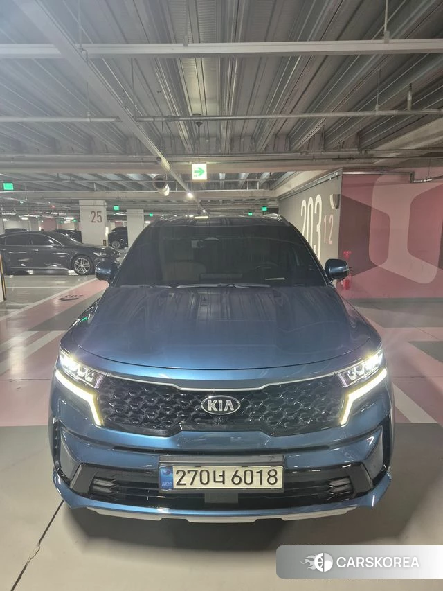Kia Sorento 4th Generation 2021 Синий из Кореи