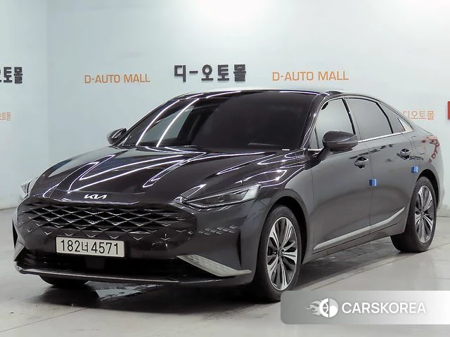 Kia K8 Hybrid 2022 Серый из Кореи