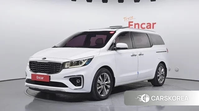Kia The New Carnival 2018 Белый из Кореи