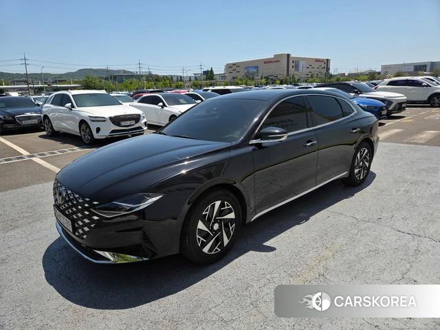 Hyundai The New Grandeur IG Hybrid 2020 Черный из Кореи