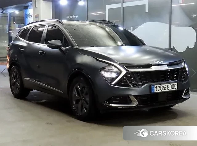 Kia Sportage 5th Generation 2021 Серебристо-серый из Кореи