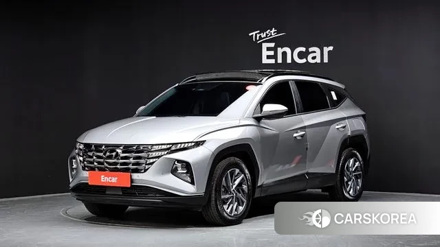 Hyundai Tucson Hybrid (NX4) 2022 Серебристо-серый из Кореи
