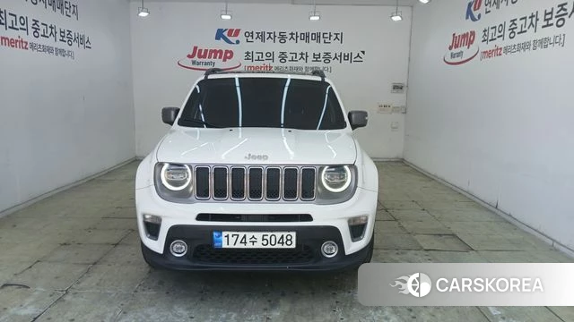 Jeep Renegade 2021 Белый из Кореи