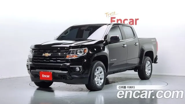 Chevrolet (GM Daewoo) Real New Colorado 2021 Черный из Кореи