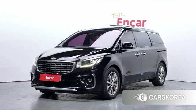 Kia The New Carnival 2018 Черный из Кореи