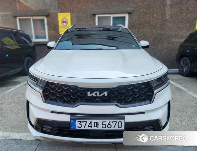 Kia Sorento 4th Generation 2022 Белый из Кореи