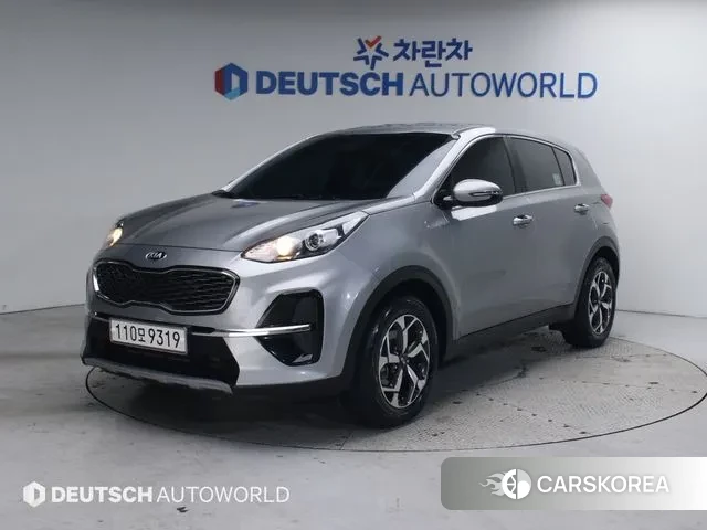 Kia Sportage The Bold 2021 Серебряный из Кореи
