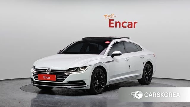 Volkswagen Arteon 2019 Белый из Кореи