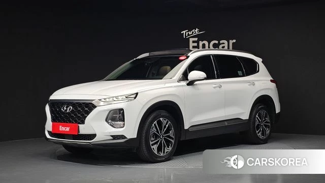 Hyundai Santa Fe TM 2018 Белый из Кореи