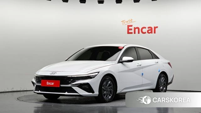 Hyundai The New Avante Hybrid (CN7) 2025 Белый из Кореи