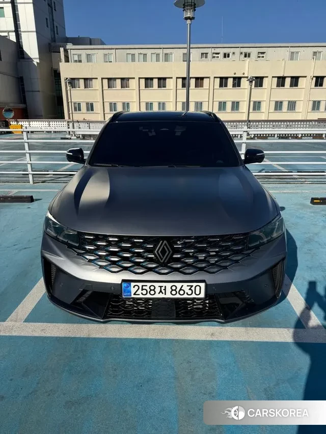 Renault Korea (Samsung) Grand Coleos 2025 Серый из Кореи