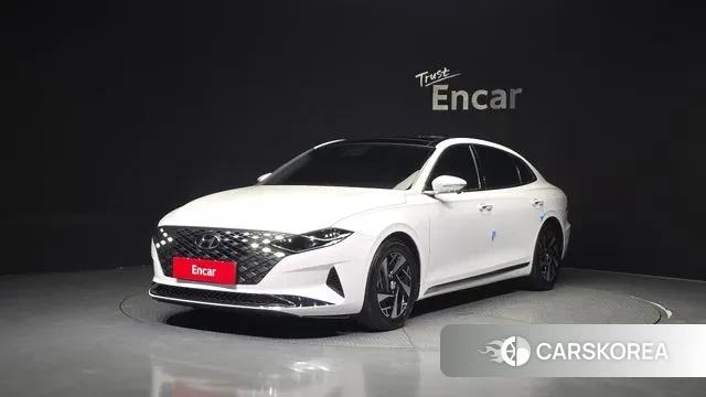 Hyundai The New Grandeur IG Hybrid 2022 Белый из Кореи