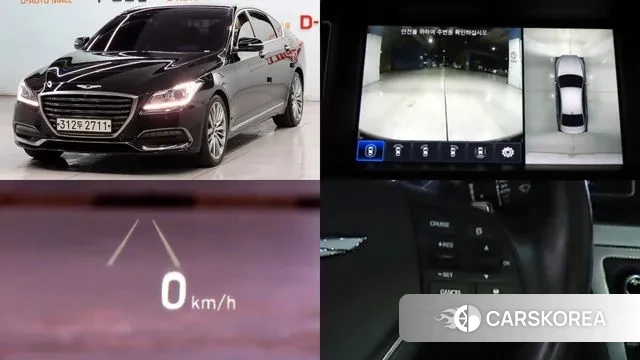 Genesis G80 2019 Черный из Кореи