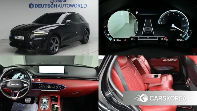 Genesis GV70 2021 Черный из Кореи