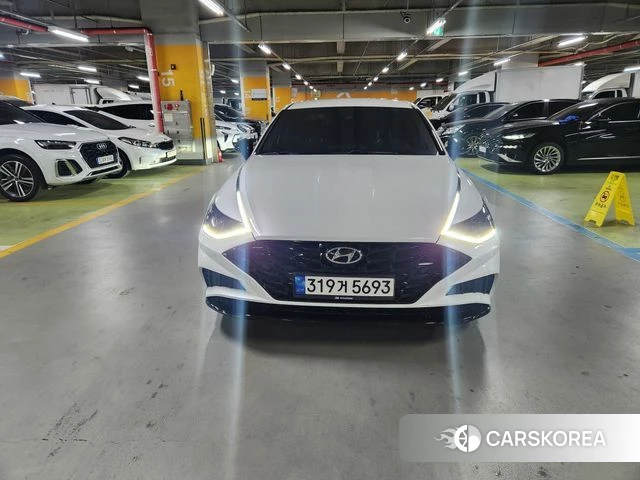 Hyundai Sonata (DN8) 2022 Белый из Кореи
