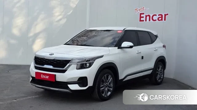 Kia Seltos 2021 Белый из Кореи