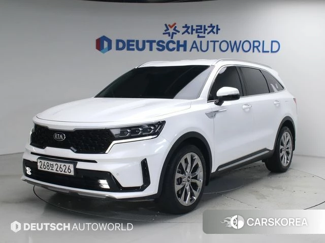 Kia Sorento 4th Generation 2021 Белый из Кореи
