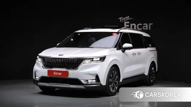 Kia Carnival 4th generation 2021 Белый из Кореи