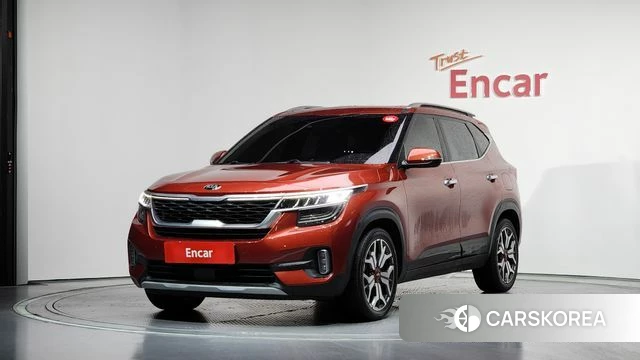 Kia Seltos 2019 Красный из Кореи