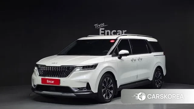 Kia Carnival 4th generation 2021 Белый из Кореи