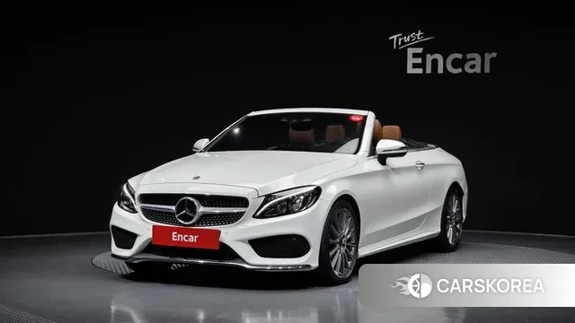 Mercedes-Benz C-Class W205 2018 Белый из Кореи