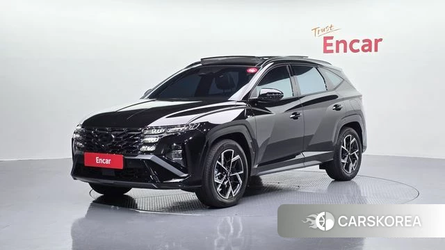 Hyundai The New Tucson Hybrid (NX4) 2025 Черный из Кореи