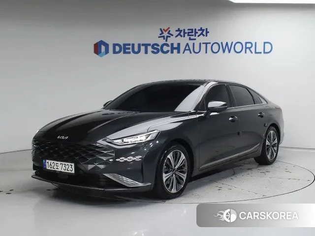 Kia K8 Hybrid 2021 Серый из Кореи