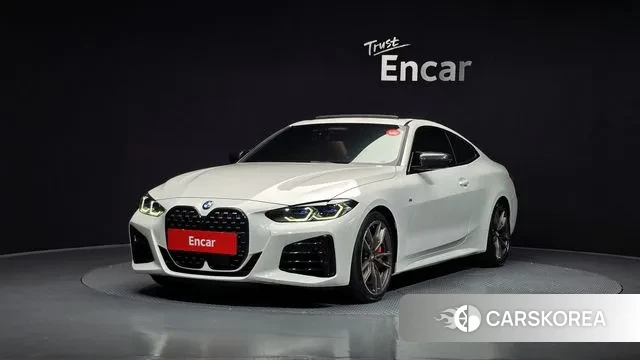 BMW 4 Series (G22) 2021 Белый из Кореи