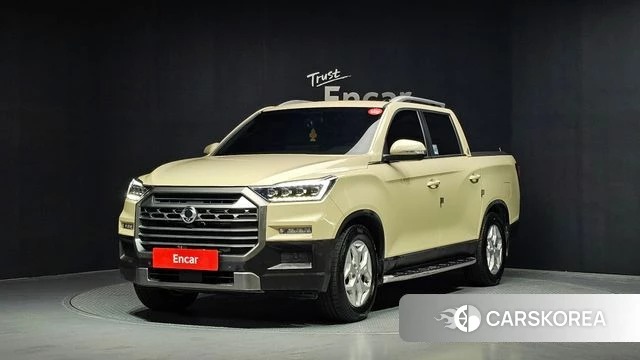 Ssangyong The New Rexton Sport 2024 Жемчужный цвет из Кореи