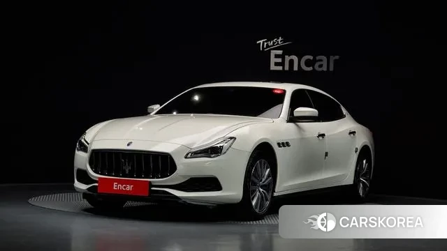 Maserati Quattroporte 2020 Белый из Кореи