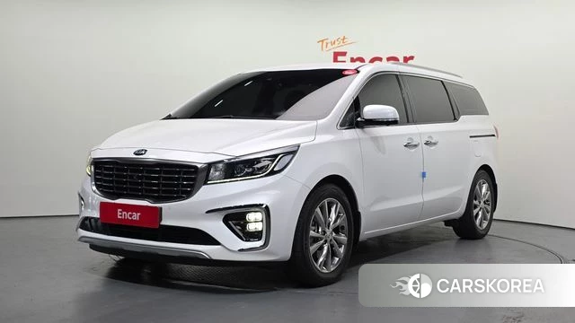Kia The New Carnival 2019 Белый из Кореи