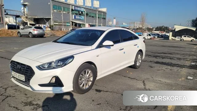 Hyundai Sonata New Rise 2019 Белый из Кореи