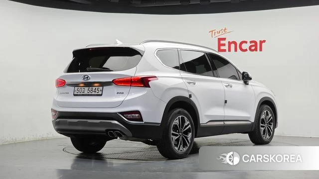 Hyundai Santa Fe TM 2018 Белый из Кореи