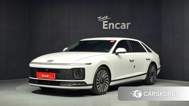 Hyundai Grandeur Hybrid (GN7) 2024 Белый из Кореи