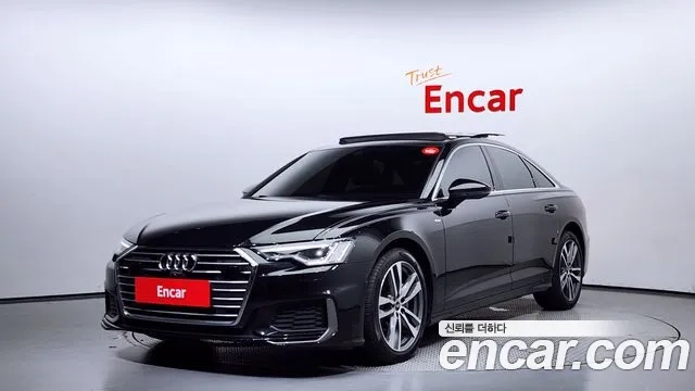 Audi A6 (C8) 2022 Черный из Кореи