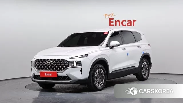 Hyundai The New Santa Fe 2022 Белый из Кореи