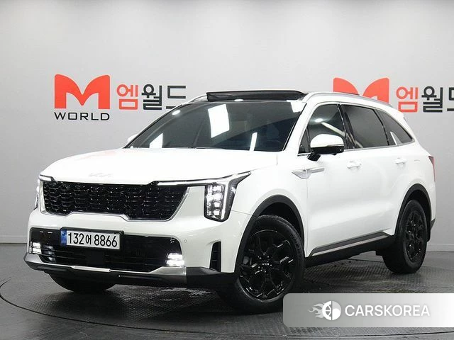 Kia The New Sorento 4th Generation 2024 Белый из Кореи