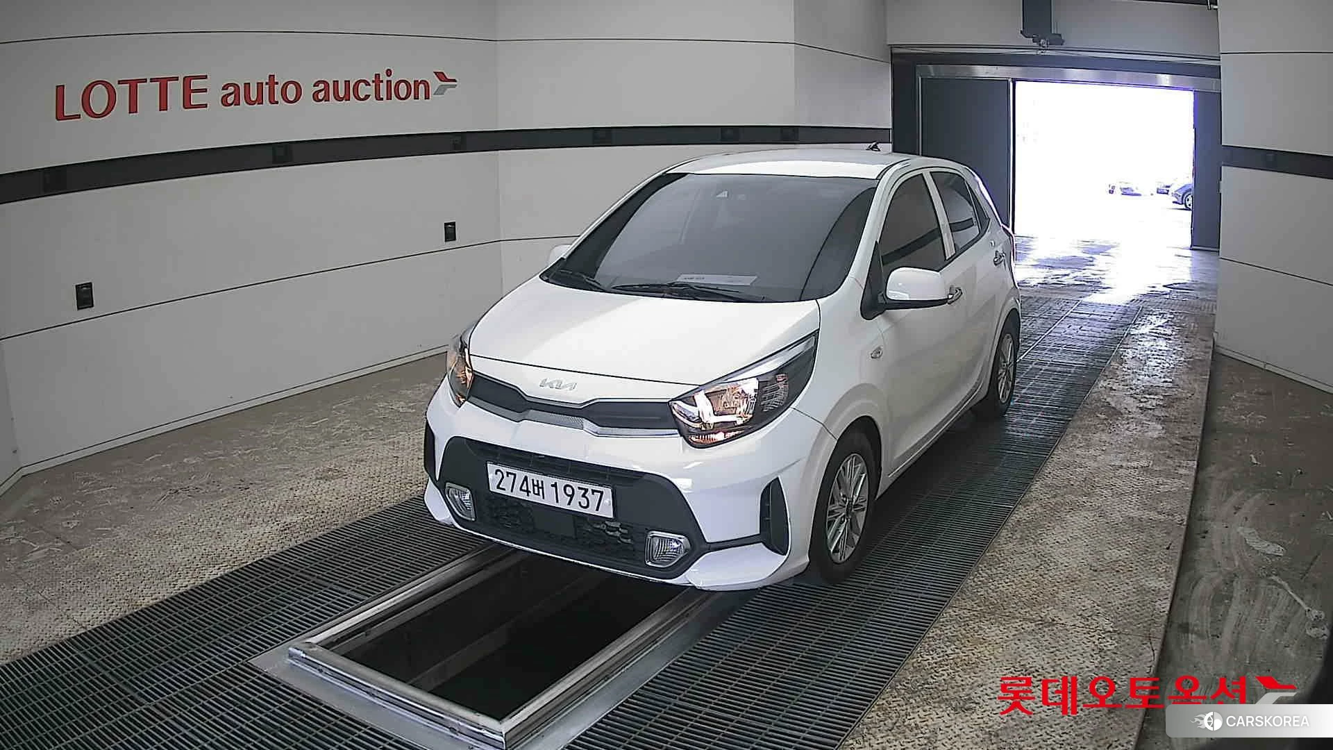 Kia Morning 2022 Белый из Кореи