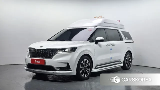 Kia Carnival 4th generation 2021 Белый из Кореи