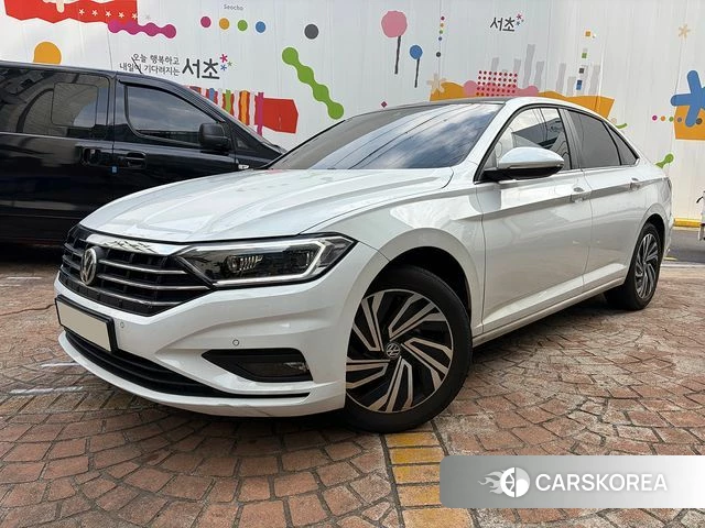 Volkswagen 7th Generation of Jetta 2021 Белый из Кореи