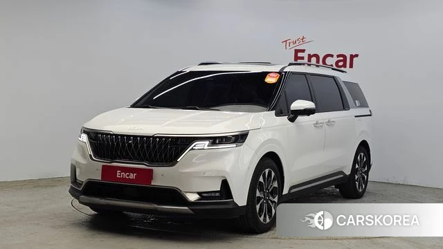 Kia Carnival 4th generation 2022 Белый из Кореи