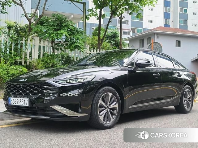 Kia K8 Hybrid 2022 Черный из Кореи