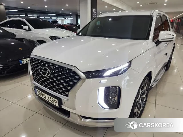 Hyundai Palisade 2021 Белый из Кореи