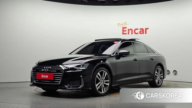 Audi A6 (C8) 2022 Черный из Кореи