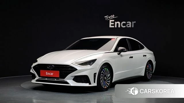 Hyundai Sonata Hybrid (DN8) 2020 Белый из Кореи